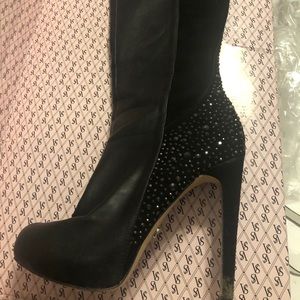 *Rare nearly new victoria secret tall black boots
